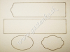 Set na receptár Maminkina shabby chic kuchyňa - slovenský text