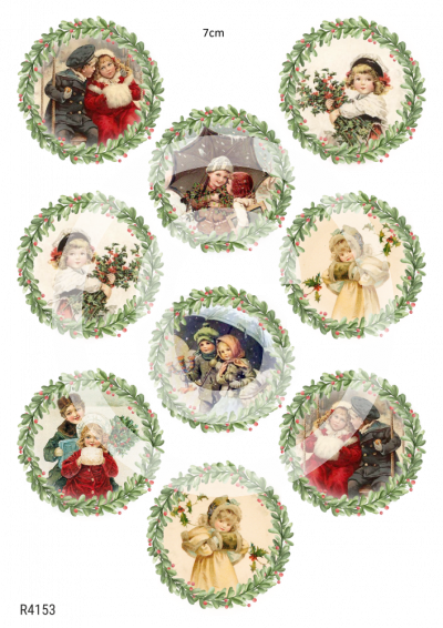 RP Viktoriánske Vianoce - Detičky vo venčekoch
