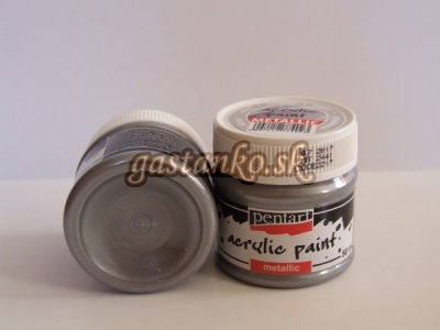 Metalická strieborná AF