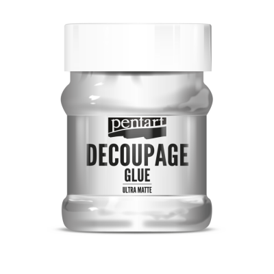 Lepidlo s lakom na decoupage ULTRAmatné 230ml