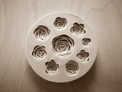Silikónová forma Deväť ružičiek