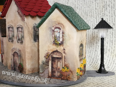 RP Diorama - Okná a dvere domčekov 1 - veľké