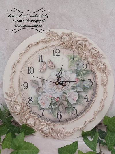 RP Nežné ružičky - hodiny