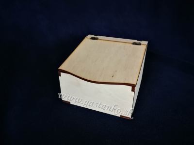 Krabička 4-priečinková šikmá