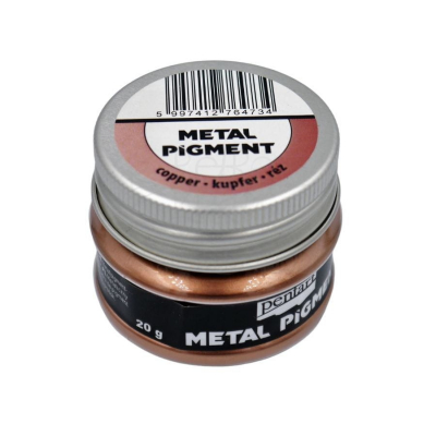 Metalický pigment medený