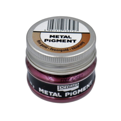 Metalický pigment ohnivý zlatý