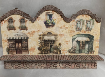 Šablóna 14x19cm Drobné kamienky