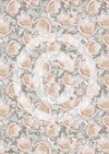RP Shabby chic stone - tmavý podklad s bledými kvietkami