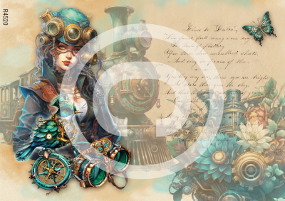 RP Steampunk - cestovateľka