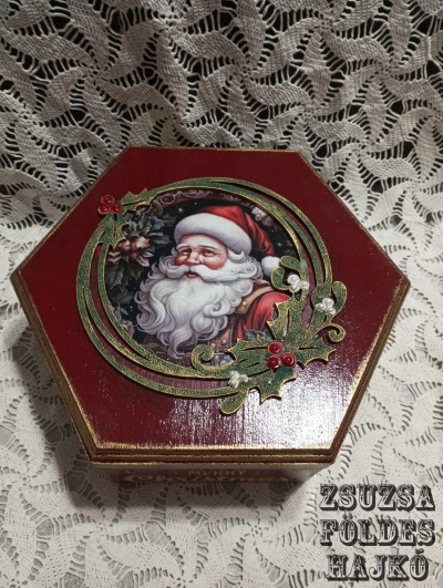 Venček s cezmínou a imelom 12cm