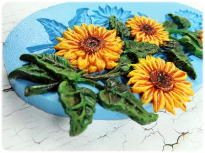 Silikónová forma Slnečnice