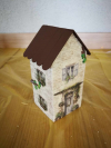 RP Diorama - priečelia tehlových domčekov veľké