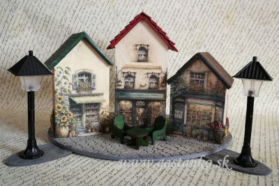 RP Diorama - tri obchodíky 2