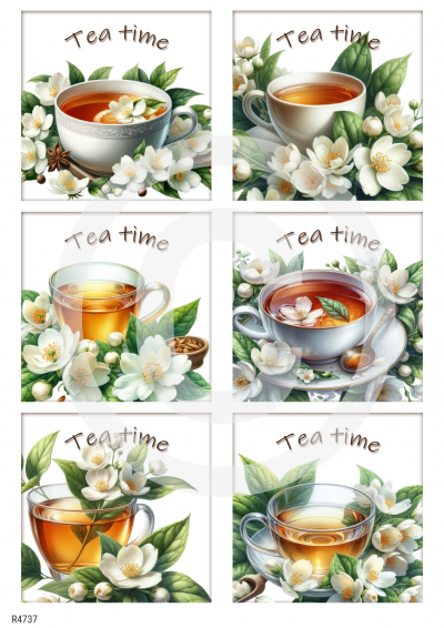 RP Tea time - podložky pod poháre