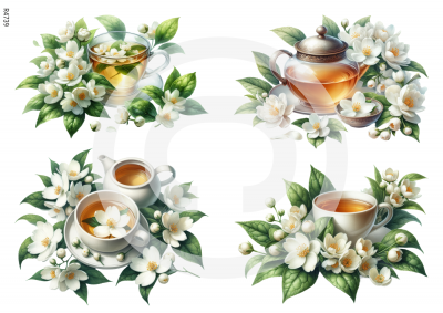 RP Tea time - 4x jazmínový čaj