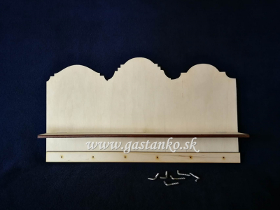 Kreatívny balíček Vešiak vínna ulička vzor B