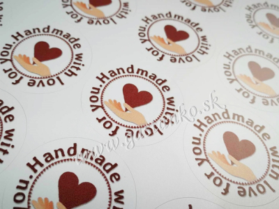 Samolepky Handmade 