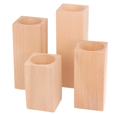 Svietničky hranaté 4-set P5x5