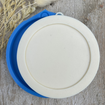 Silikónová forma Okrúhly medailón s rámčekom 10cm