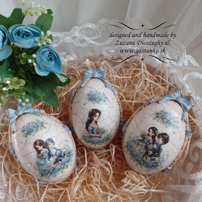 RP Viktoriánska jar - deti s nezábudkami 6cm