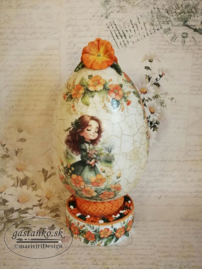 RP Viktoriánska jar - dievčence a primulkové girlandy