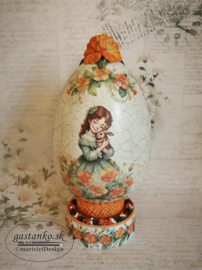 RP Viktoriánska jar - dievčence a primulkové girlandy