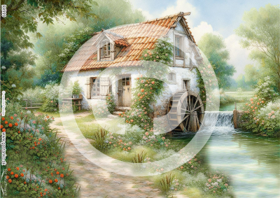 RP Vidiecka idylka - vodný mlyn