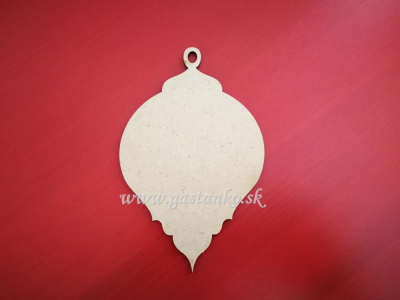 Závesná vintage ozdoba 13cm