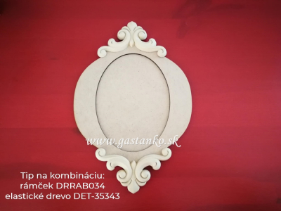 Vintage rámček 32cm univerzálny 3-set