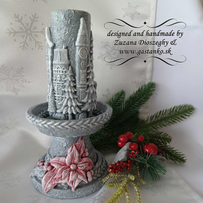 Keramický podstavec - svietnik fi11