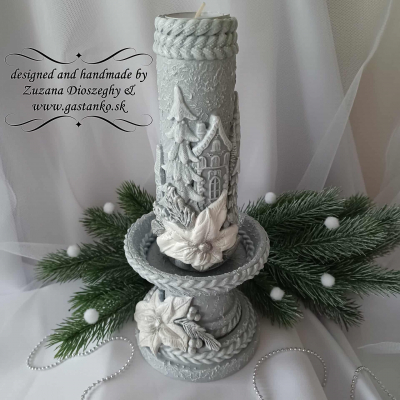 Keramický podstavec - svietnik fi11