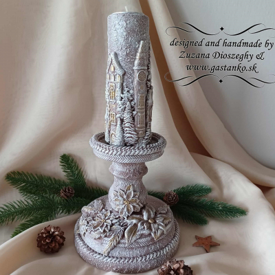 Keramický podstavec - svietnik fi15