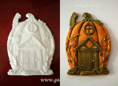 Domček v tekvici - 3D