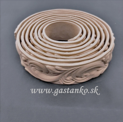 Ohybná dekoračná bordúra -elastické drevo