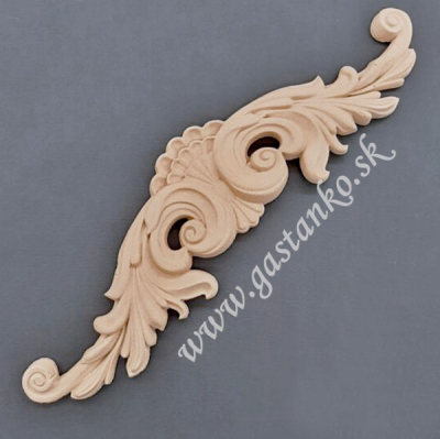 Ohybný dekoelement -elastické drevo 330x75mm