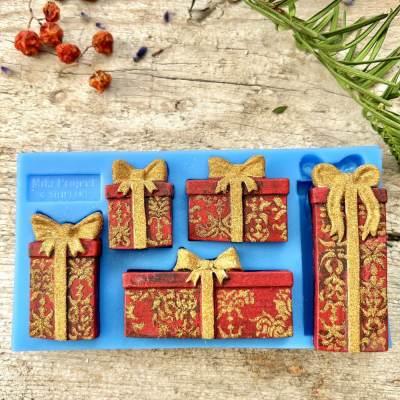 Silikónová forma Darčeky