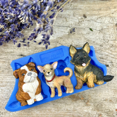 Silikónová forma Psíkovia