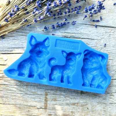 Silikónová forma Psíkovia