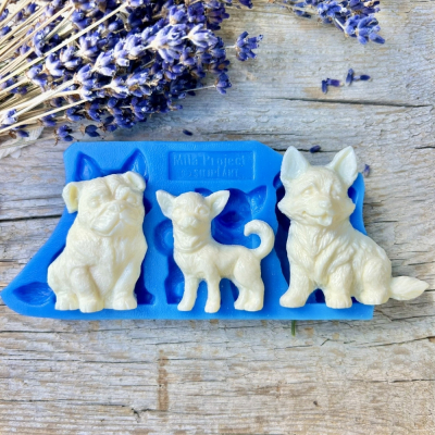 Silikónová forma Psíkovia