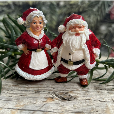 Silikónová forma Santa Claus a Mrs Claus