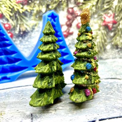 Silikónová forma Dva stromčeky