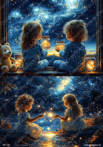 RP Čaro hviezd - dvojičky medzi hviezdami - 2 motívy