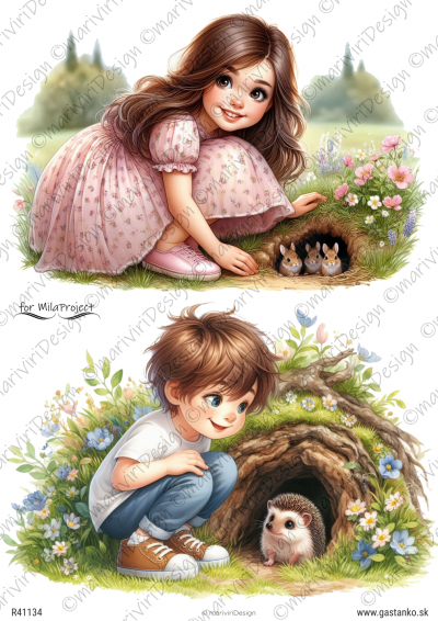 RP Vidiecka jar - 2x deti a mláďatká