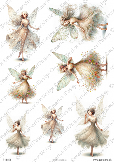 RP Tanec vo vánku - drobné kvietkové víly