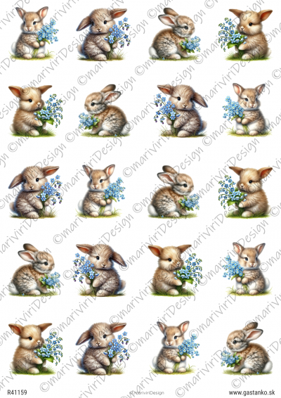 RP Jarné mláďatká - rozkošní zajkovia