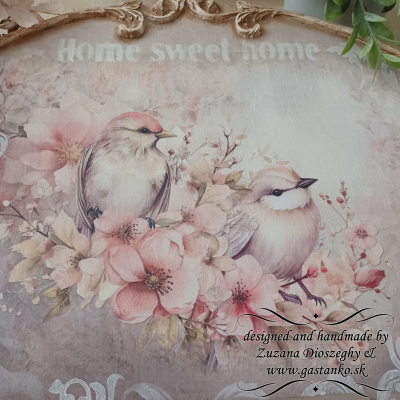 RP Vtáčiky - párik na kvitnúcom kríku