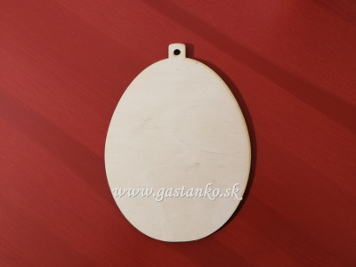 Drevené vajíčko závesné 10cm