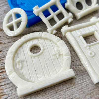 Silikónová forma Rozprávkové okná a dvere