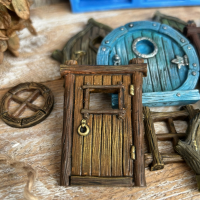 Silikónová forma Rozprávkové okná a dvere