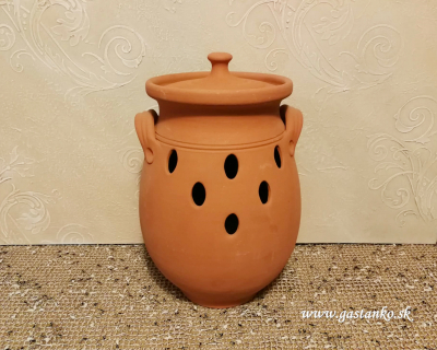 Keramická nádoba na cibuľu V23cm
